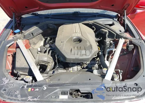 2021 Genesis G70 2.0T Rwd из США, поврежденный, VIN KMTG64LAXMU076561